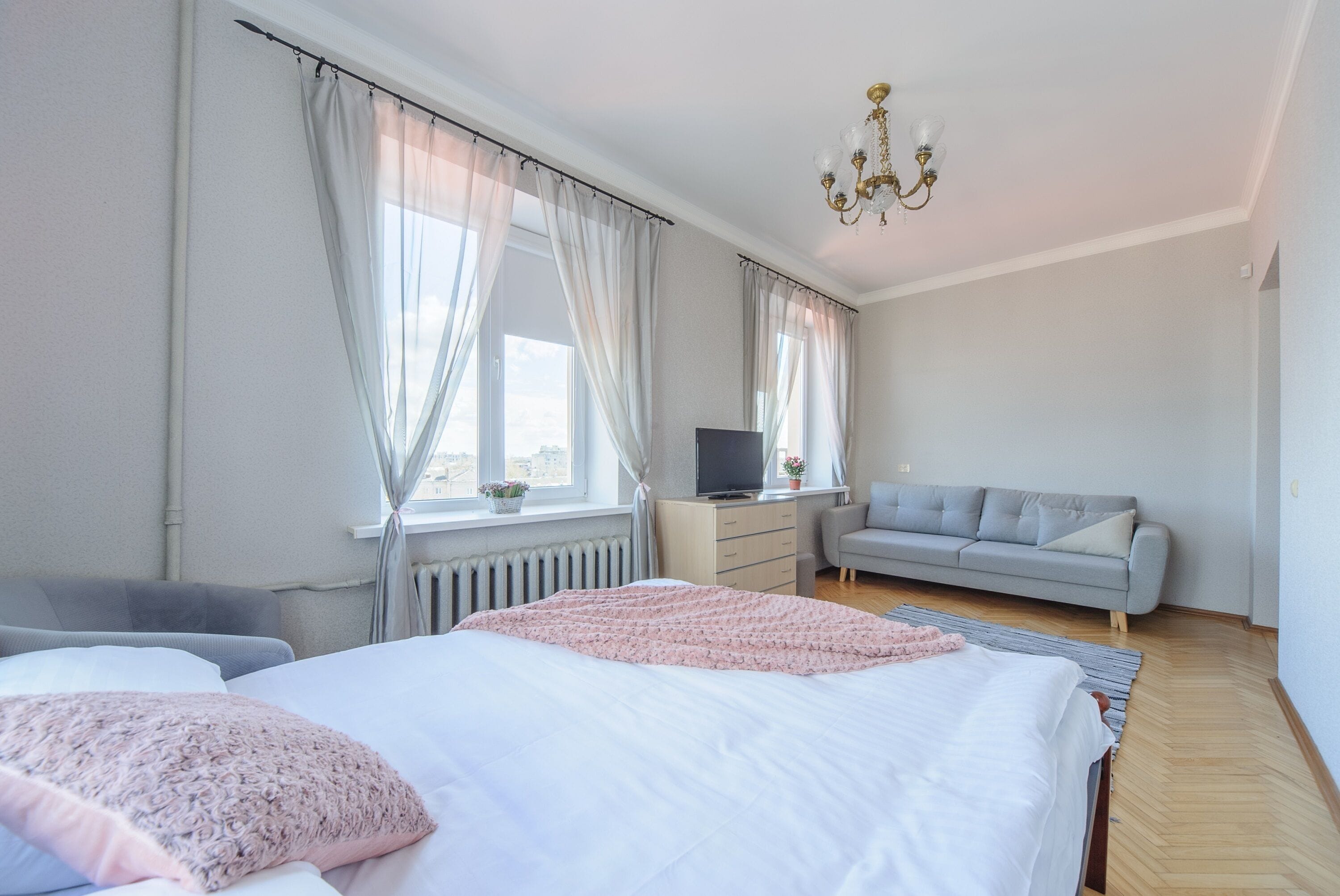 經典公寓 | 1 間臥室、遮光布/窗簾、隔音、熨斗/熨衣板