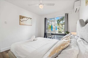 1 chambre, fer et planche à repasser, Wi-Fi, draps fournis