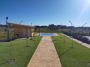 Sesongbasert utendørsbasseng