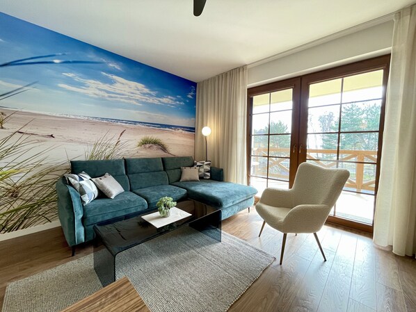 Living area - Wohnung am Meer (Trzebiatów)