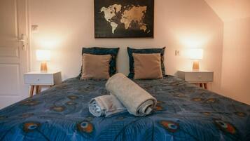 2 slaapkamers, wifi, beddengoed