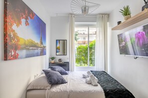 1 Schlafzimmer, Bügeleisen/Bügelbrett, kostenloses WLAN, Bettwäsche