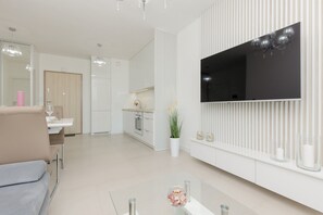 Living room - Zabłocie Apartments Cracow by Renters (Kraków)