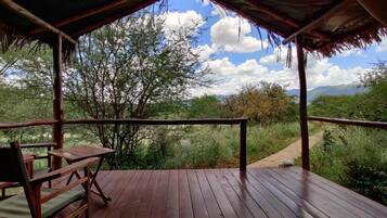 Chambre avec lits jumeaux | Vue de la chambre