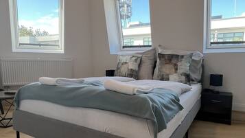 Comfort Apartment | Individually decorated, individually furnished, blackout drapes