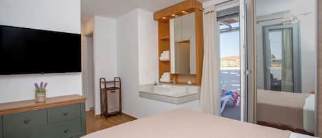 Villa, Pool Access | 1 bedroom, blackout drapes, iron/ironing board, free WiFi