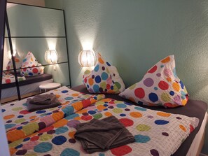 2 Schlafzimmer, Bügeleisen/Bügelbrett, kostenloses WLAN, Bettwäsche
