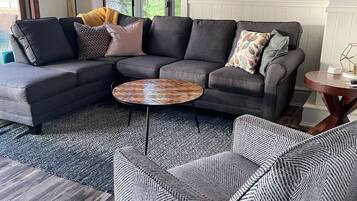 TV connectée, cheminée