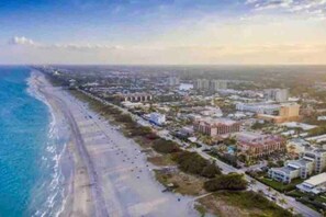 Sun loungers, beach towels