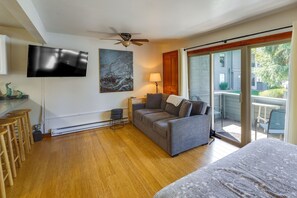 TV - Cozy Ketchum Studio: Walk to Skiing & Town (Ketchum)