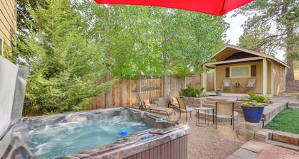 Bend Getaway w/ Private Hot Tub, Patio & Grill!