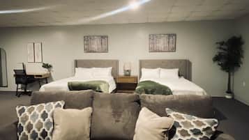 1 chambre, bureau, Wi-Fi gratuit, draps fournis