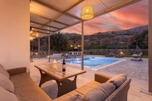 Pool - Villa Livis 1 - Two Bedroom Villa, Sleeps 6 (Rhodes)