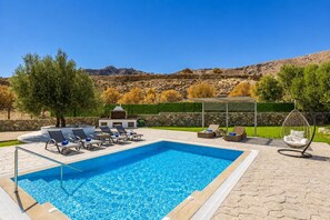 Pool - Villa Livis 1 - Two Bedroom Villa, Sleeps 5 (Rhodes)