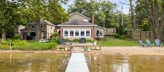 Lakefront Home - Pontoon & Private Beach - Minutes to Breweries, Shopping & More