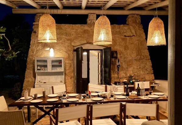 Restauration en plein air