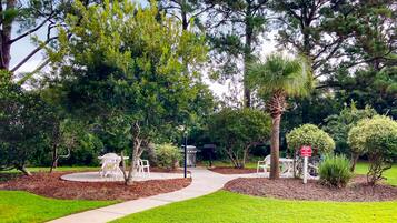 Enceinte de l’hébergement