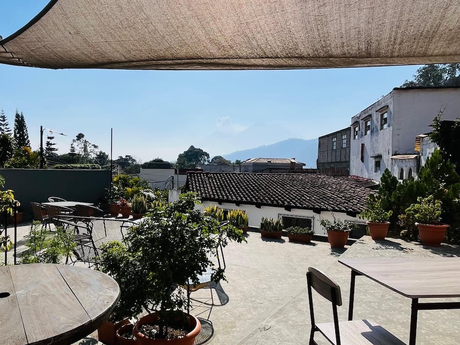 Rooftop terrace