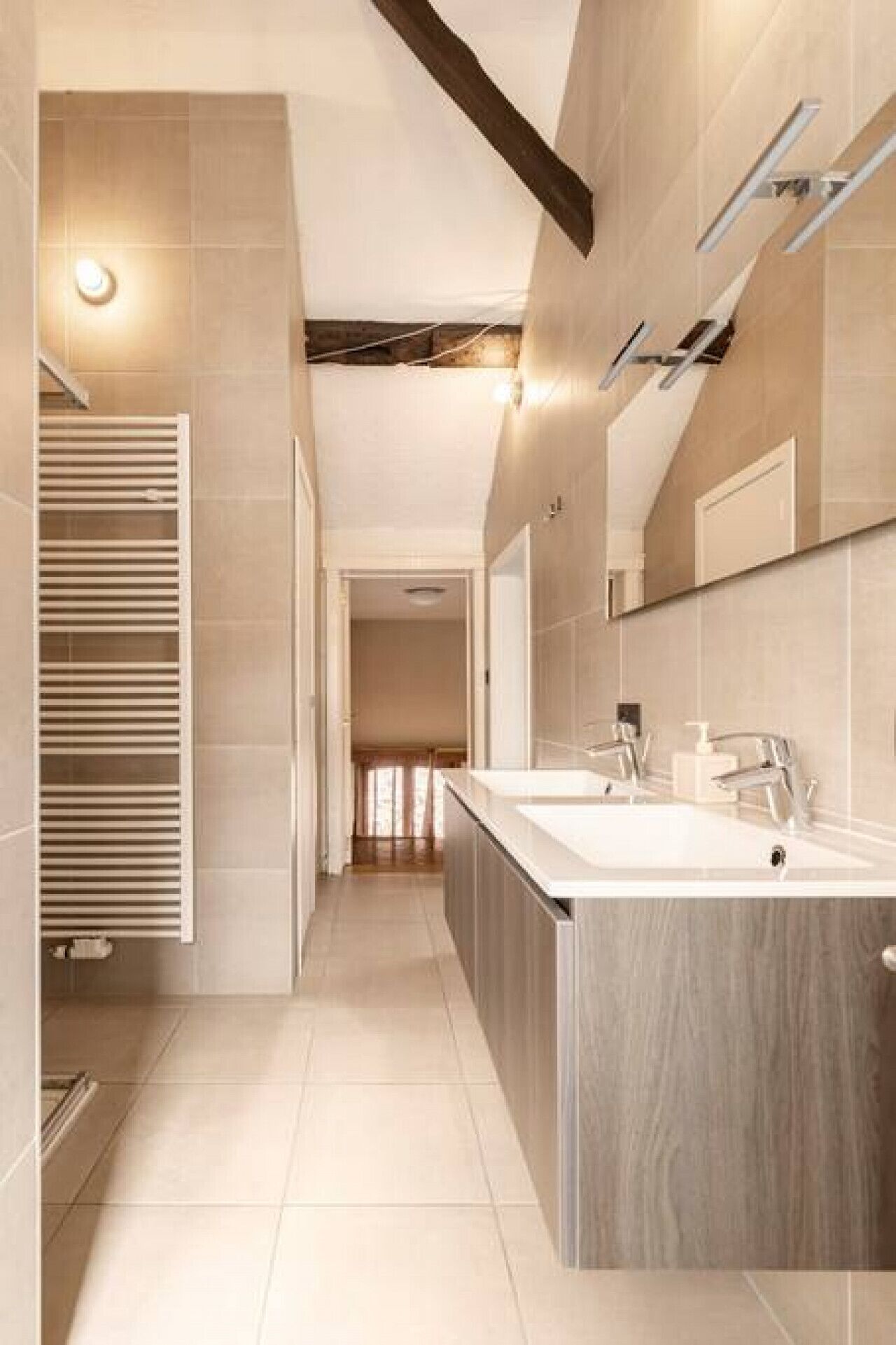 Secador de pelo, toallas, jabón, shampoo