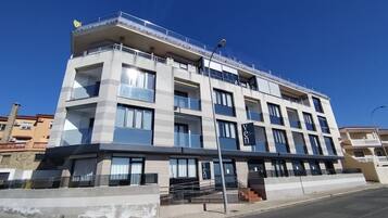 Voorkant van accommodatie