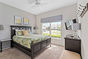 Iron/ironing board, travel crib, WiFi, bed sheets