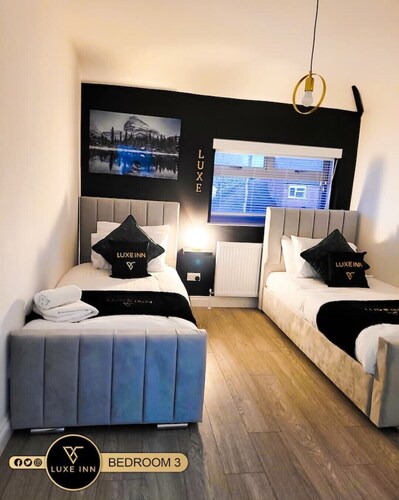 15%off weekly#4 BDR House#Free parking#Contractors