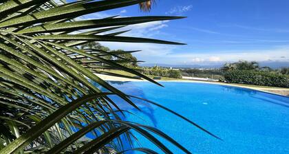 Modern Lakeview Penthouse: Pool,Gym,Office space,A/C