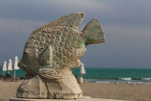 Lovely 1-bedroom condo with pool, 250 m to the beach