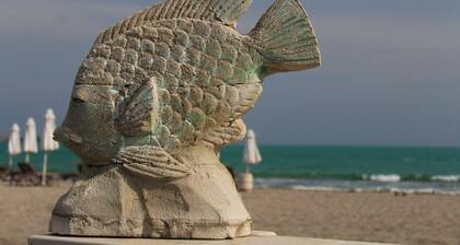 Lovely 1-bedroom condo with pool, 250 m to the beach