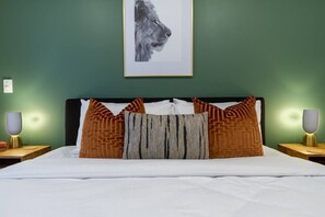 2 bedrooms, desk, iron/ironing board, free WiFi