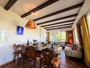 Dining - Cache-Cache MOUNTAIN & QUIET chalet 10 pers (Veysonnaz)