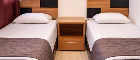 2 slaapkamers, een strijkplank/strijkijzer, wifi, beddengoed