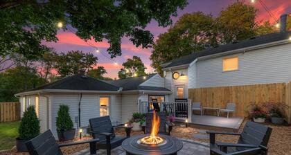 River Rock Guest House - A Quiet Haven w/Firepit, Walking & Biking River Trails