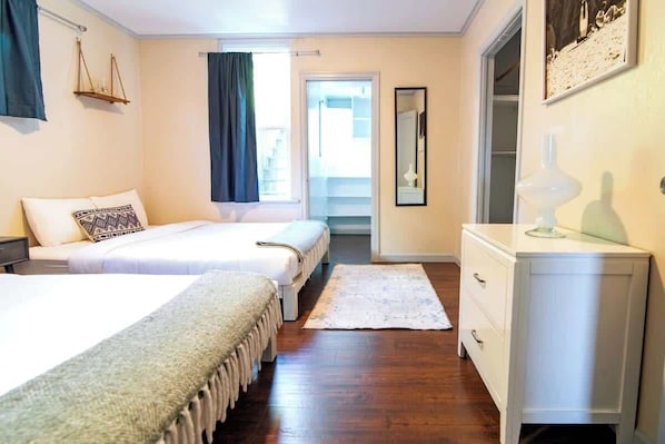 2 chambres, fer et planche à repasser, Wi-Fi, literie fournie