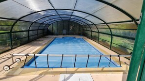 Indoor pool, seasonal outdoor pool, pool loungers - DOMAINE DES GRAVIERS (Plainfaing)