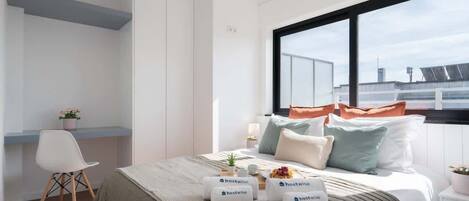 1 chambre, fer et planche à repasser, Wi-Fi, draps fournis