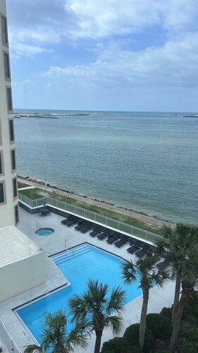 Unit 504 Beachfront and Harbor View -Newly renovated with available Boat Slip