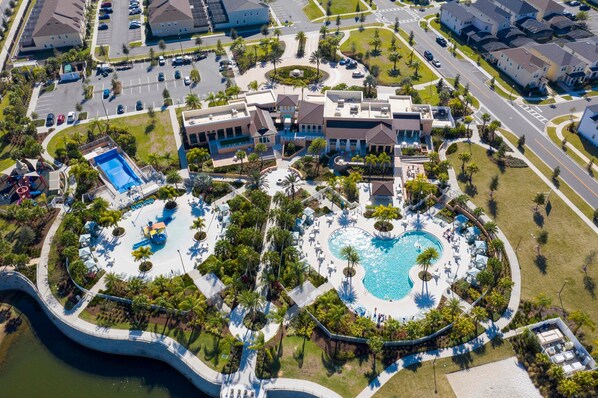 9 bedrooms, desk, Internet - Wonderful 9BD 6BA Mariogamer Solararesort Sleep 22 (Kissimmee)