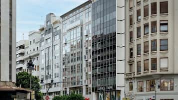 Voorkant van accommodatie