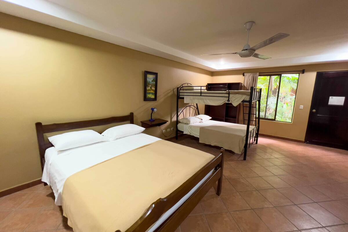 standard quadruple room | in-room safe, free wifi, bed sheets