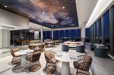 2 bars/lounges, lobby lounge, rooftop bar. Hilton BNA Nashville Airport Terminal