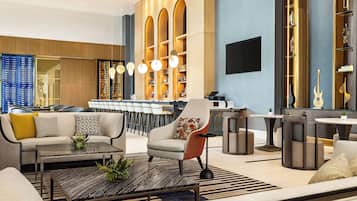 2 bars/lounges, lobby lounge, rooftop bar