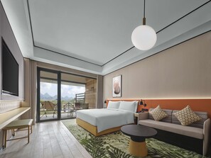 Chăn bông, minibar với thức uống miễn phí, két bảo mật tại phòng 