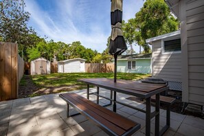 Opções para refeição ao ar livre