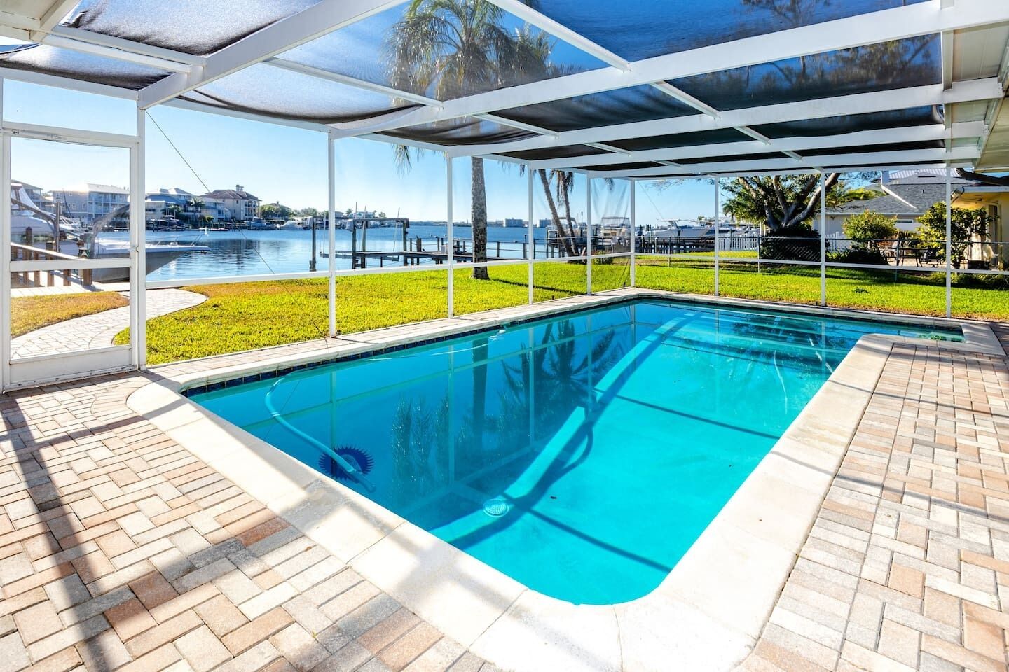 Luxe Private Waterfront Getaway with Pool in Ozona