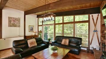 TV connectée, cheminée