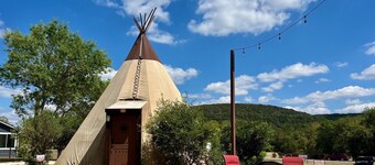A Glamping Tipi Stay w/ Outdoor Fun!