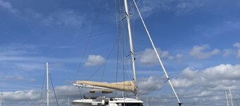 Luxurious Foutaine Pajot Saba 50 Catamaran. Six cabin, six bathroom layout.