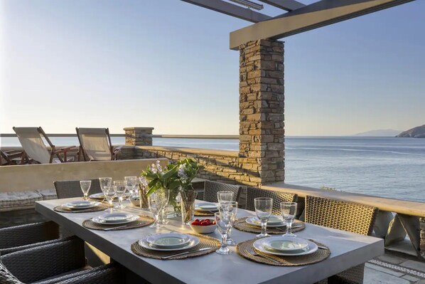 Udendørs spisemuligheder