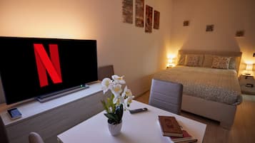 1 Schlafzimmer, Bügeleisen/Bügelbrett, WLAN, Bettwäsche